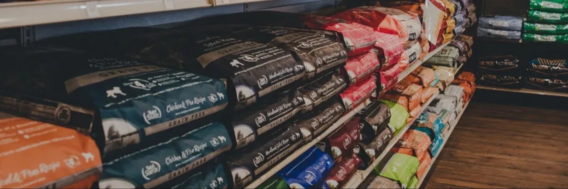 Feed on shelves